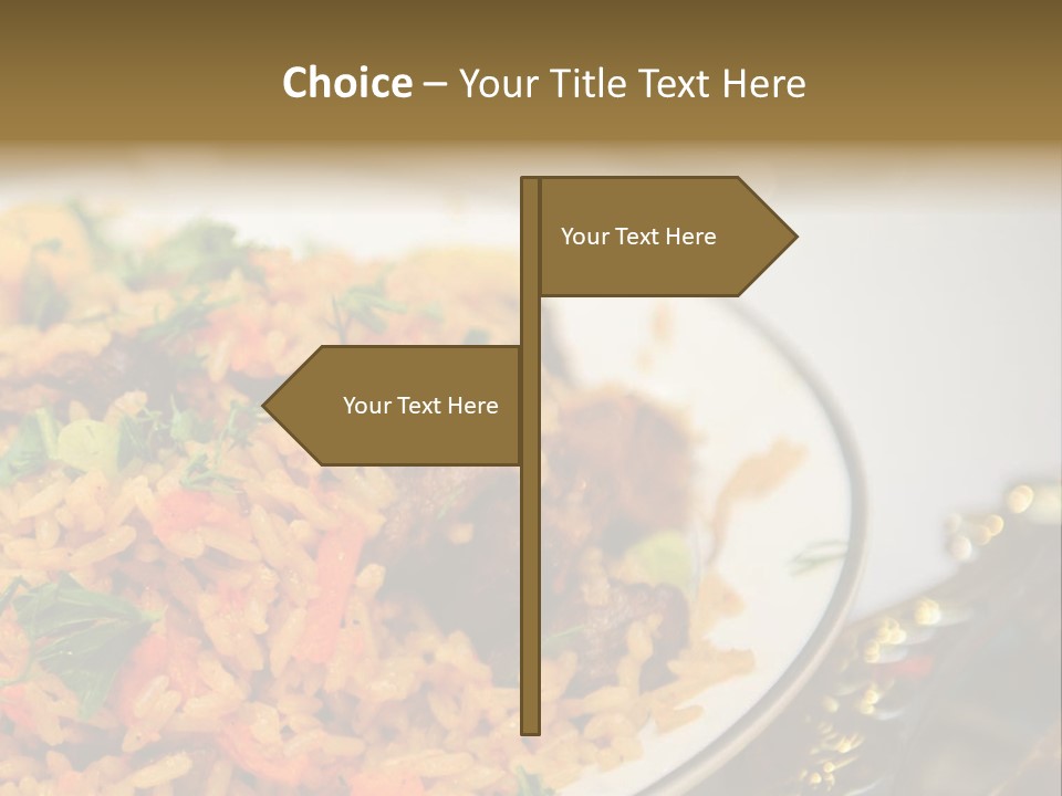 Spicy Gourmet Closeup PowerPoint Template