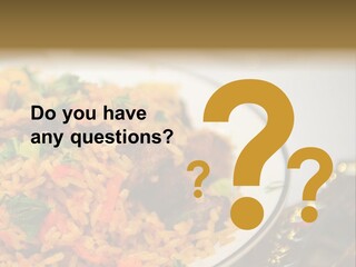 Spicy Gourmet Closeup PowerPoint Template