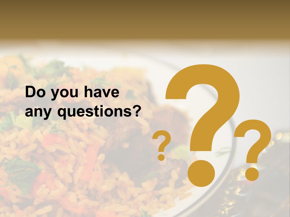 Spicy Gourmet Closeup PowerPoint Template