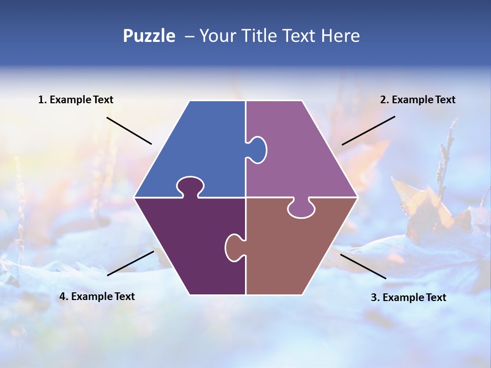 Beautiful Color Fall PowerPoint Template