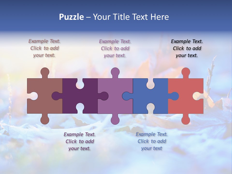 Beautiful Color Fall PowerPoint Template