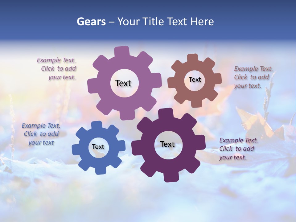 Beautiful Color Fall PowerPoint Template