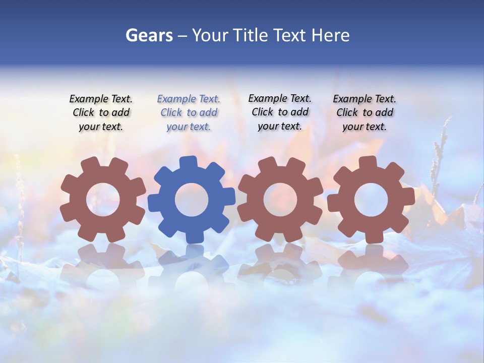 Beautiful Color Fall PowerPoint Template