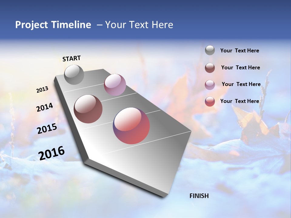 Beautiful Color Fall PowerPoint Template