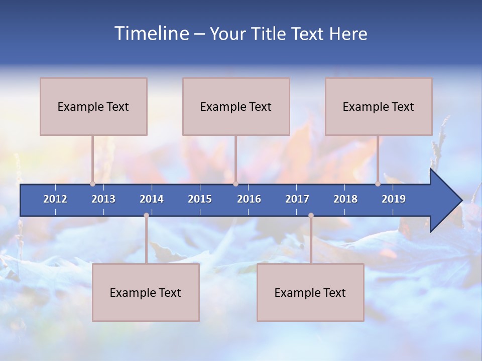 Beautiful Color Fall PowerPoint Template