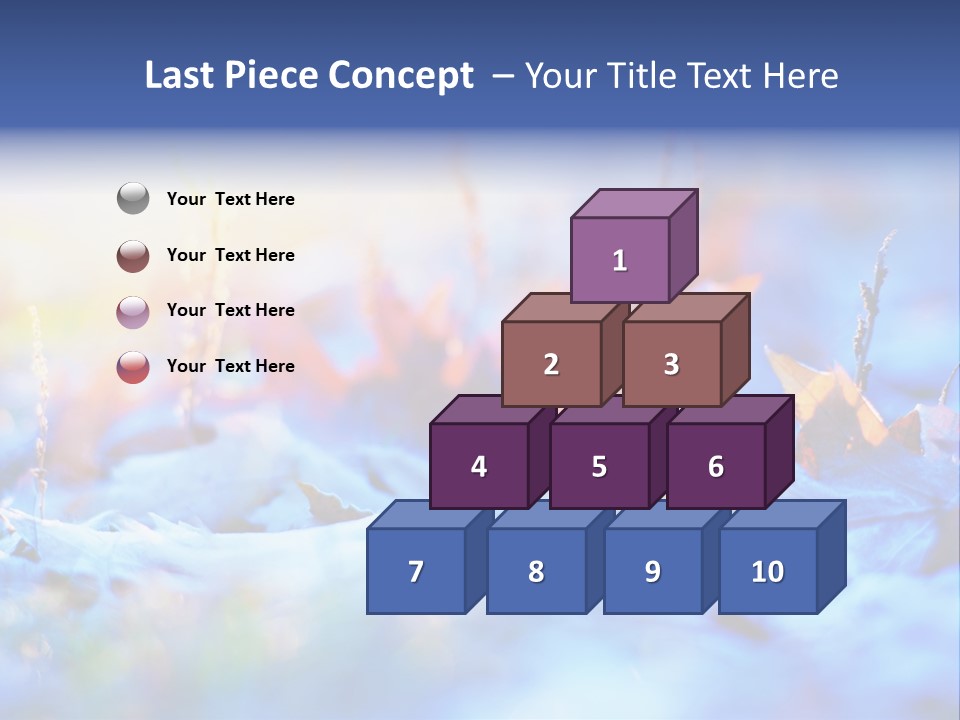 Beautiful Color Fall PowerPoint Template