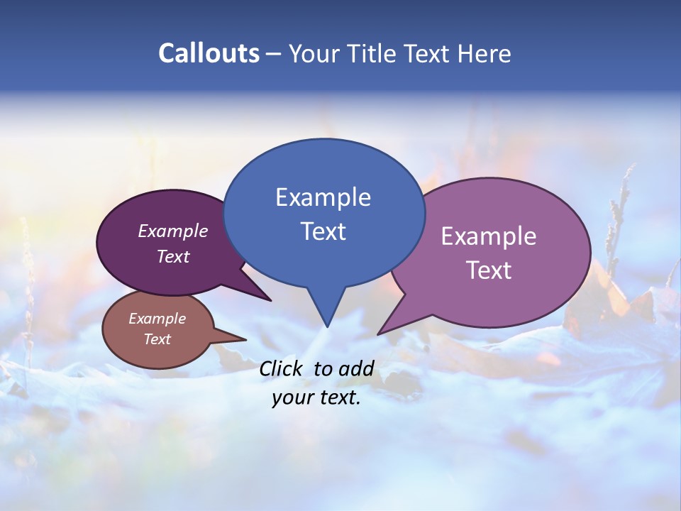 Beautiful Color Fall PowerPoint Template