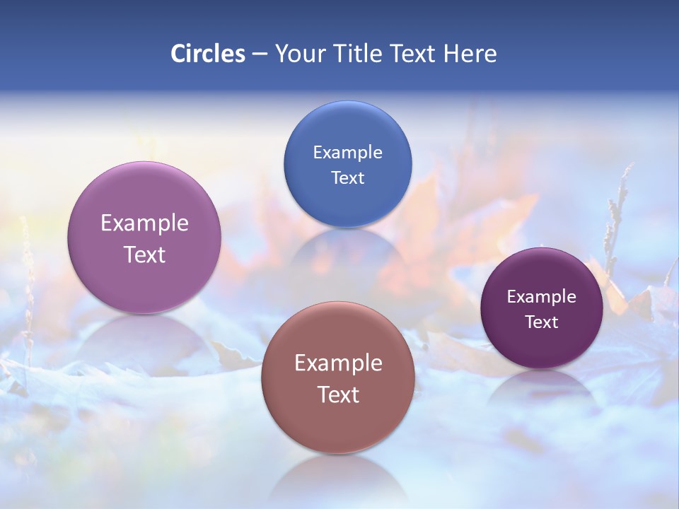 Beautiful Color Fall PowerPoint Template