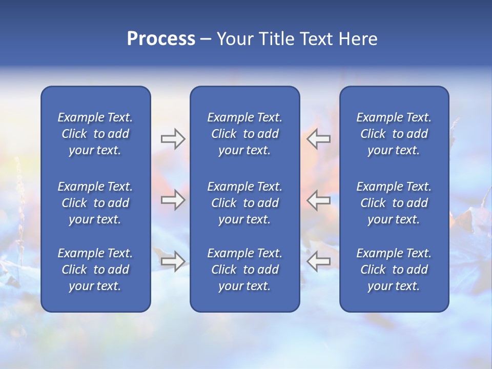 Beautiful Color Fall PowerPoint Template