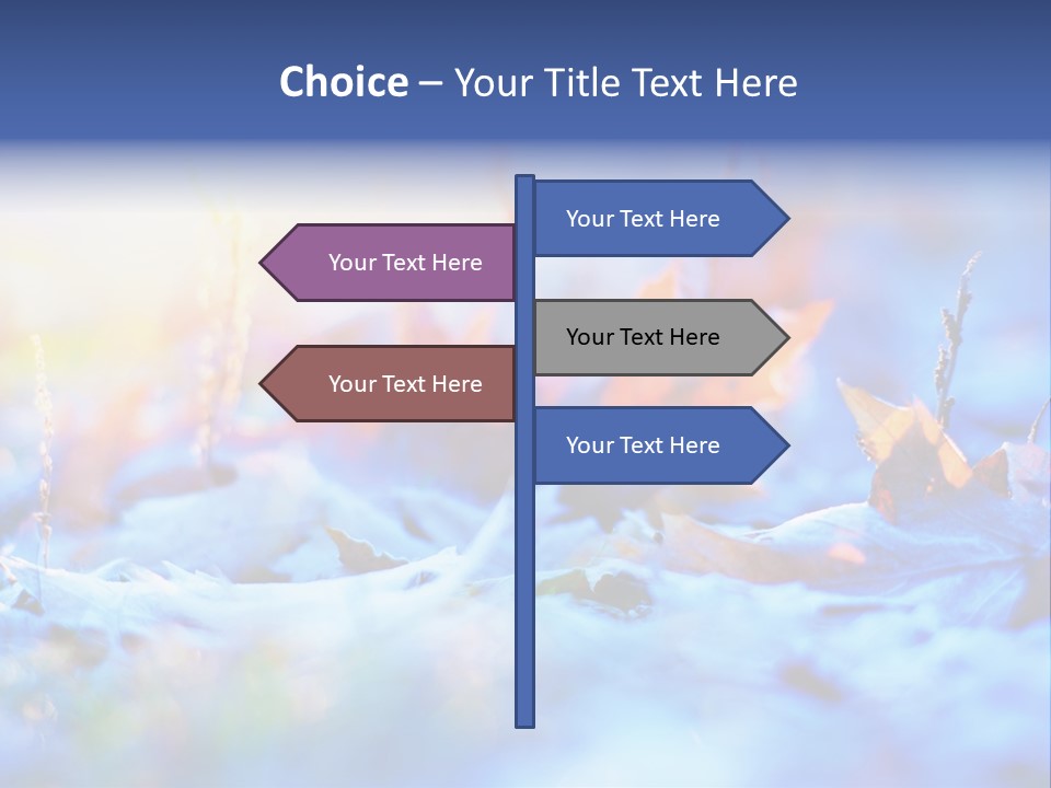 Beautiful Color Fall PowerPoint Template