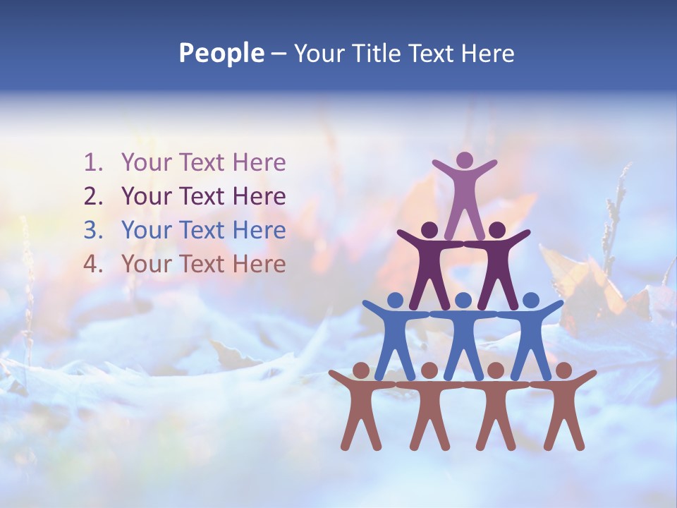 Beautiful Color Fall PowerPoint Template