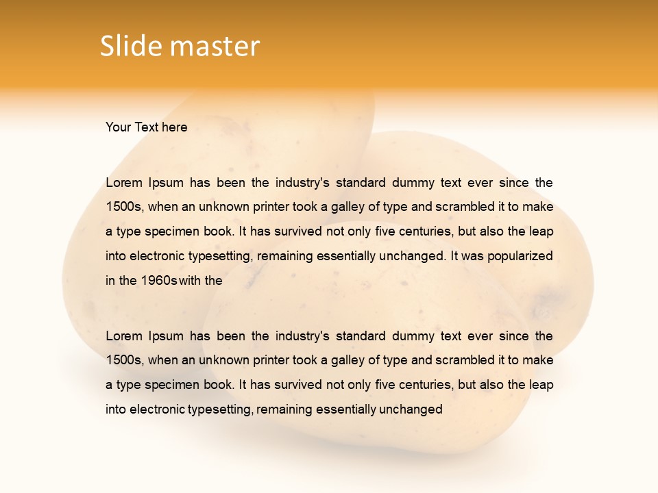 Organic Plant Diet PowerPoint Template