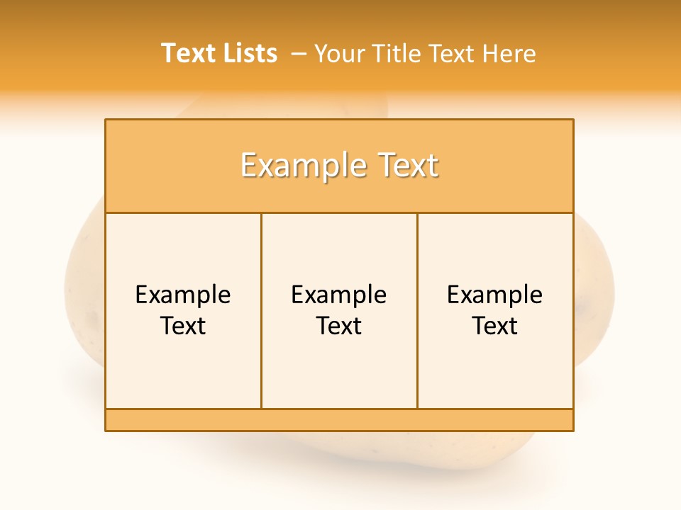 Organic Plant Diet PowerPoint Template