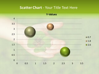 Leaf Grass Hand PowerPoint Template