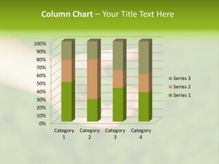 Leaf Grass Hand PowerPoint Template