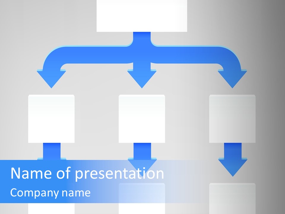 Flowchart Arrow Vector PowerPoint Template