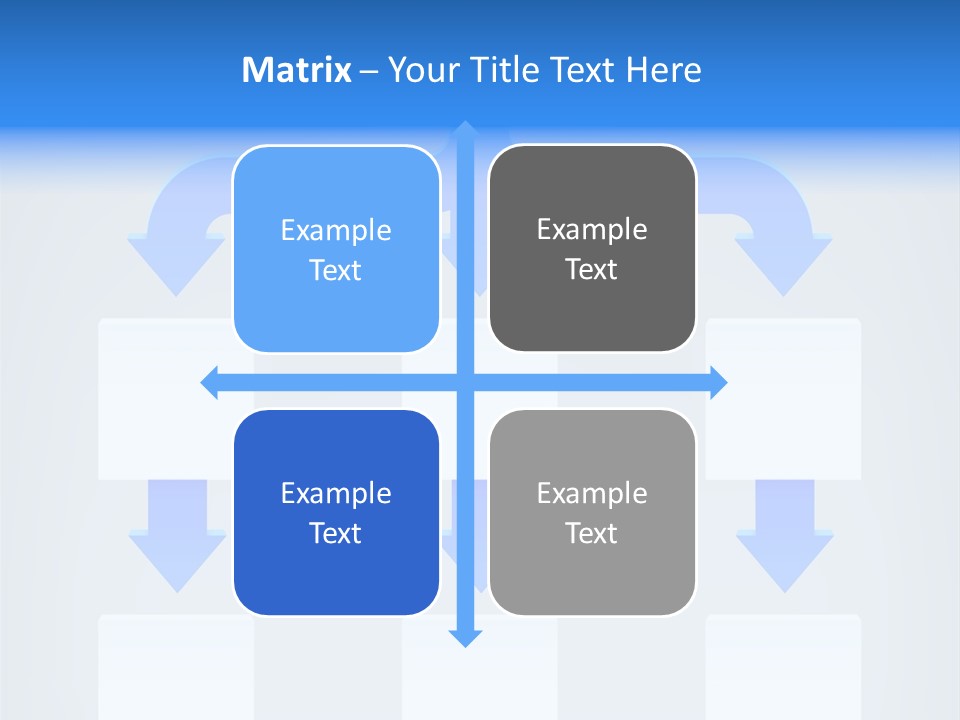 Flowchart Arrow Vector PowerPoint Template