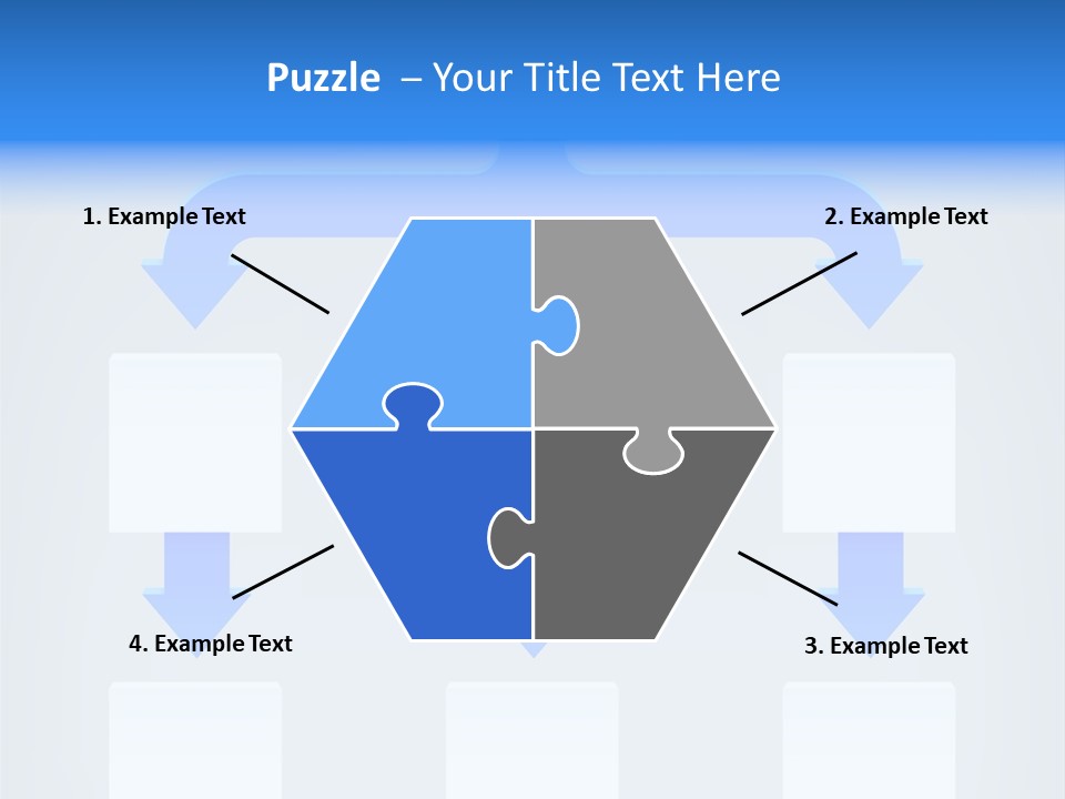 Flowchart Arrow Vector PowerPoint Template
