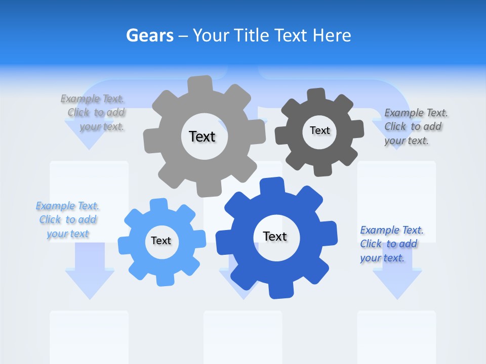 Flowchart Arrow Vector PowerPoint Template