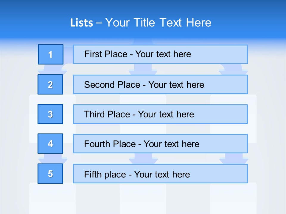 Flowchart Arrow Vector PowerPoint Template