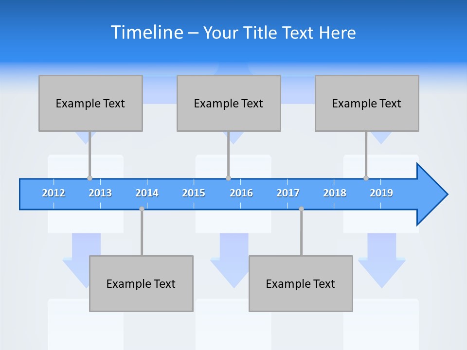 Flowchart Arrow Vector PowerPoint Template
