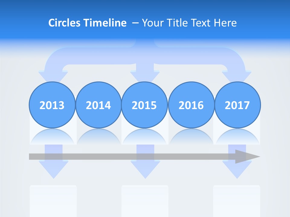 Flowchart Arrow Vector PowerPoint Template