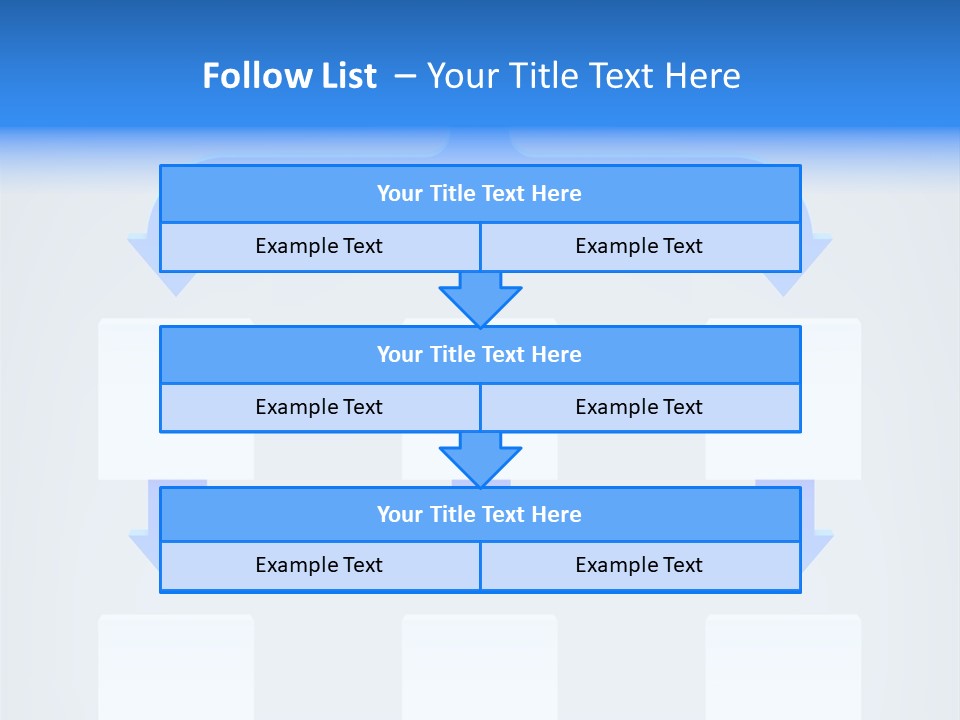 Flowchart Arrow Vector PowerPoint Template