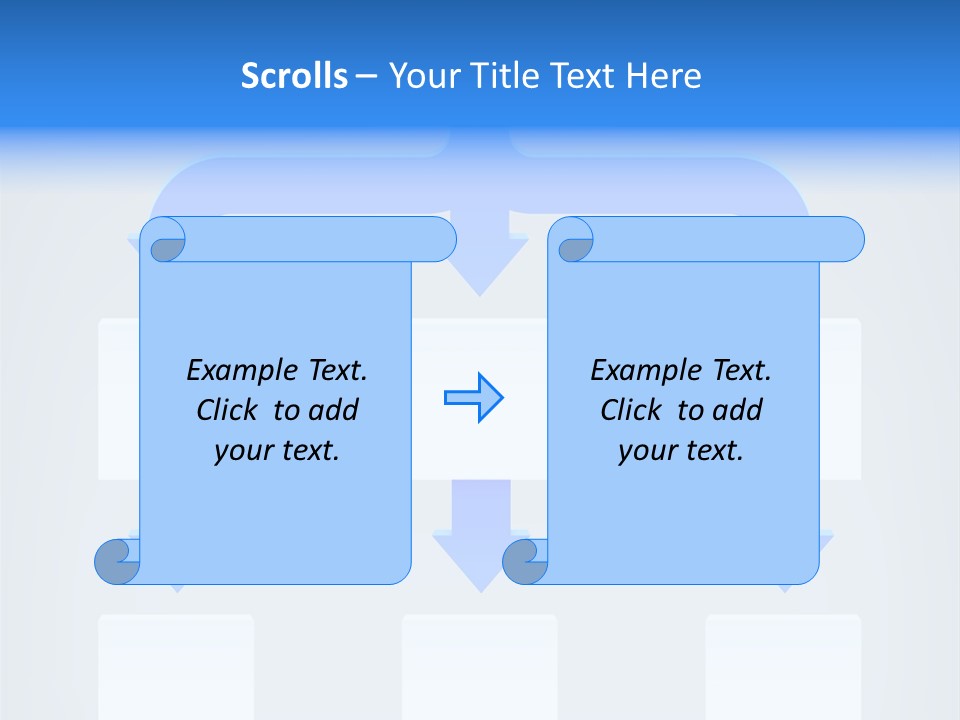 Flowchart Arrow Vector PowerPoint Template