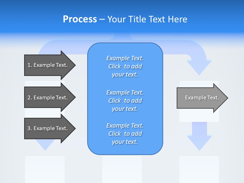 Flowchart Arrow Vector PowerPoint Template