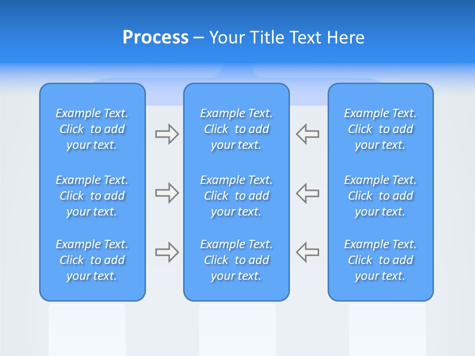Flowchart Arrow Vector PowerPoint Template