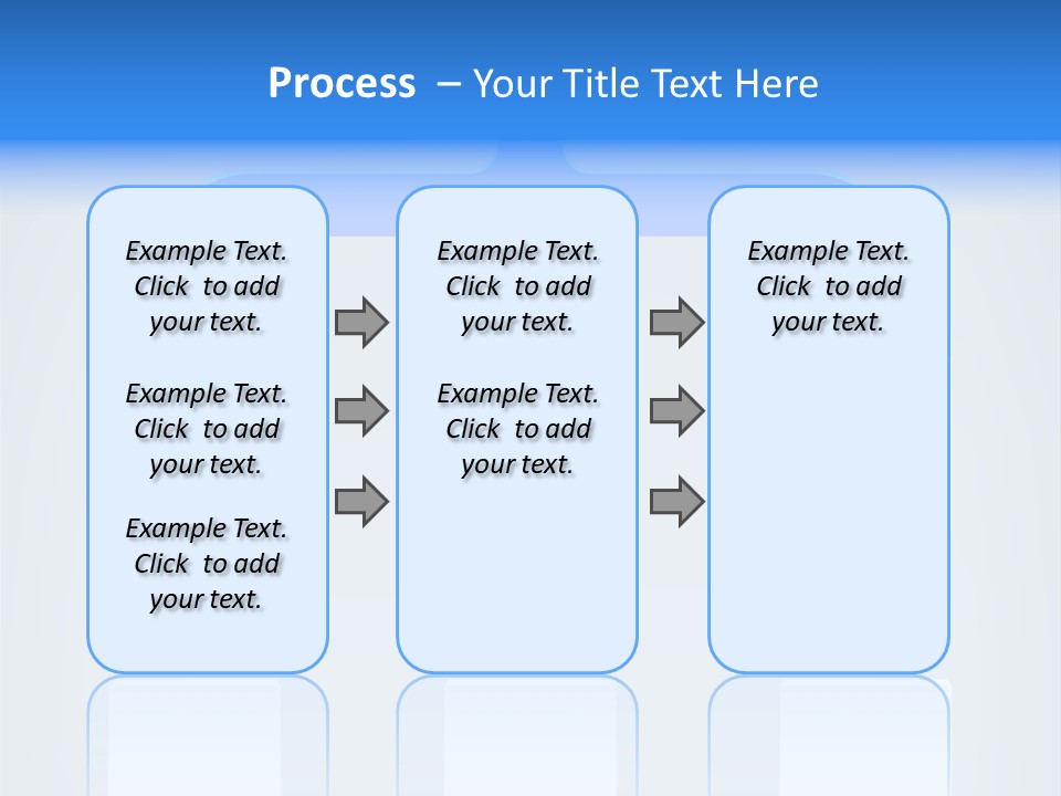 Flowchart Arrow Vector PowerPoint Template