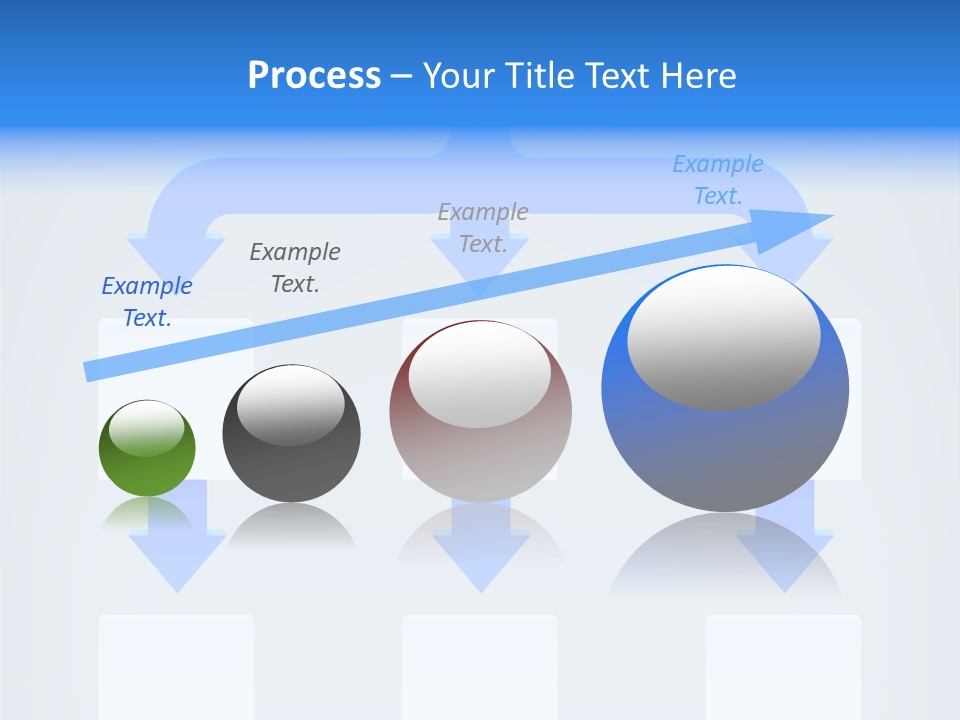 Flowchart Arrow Vector PowerPoint Template