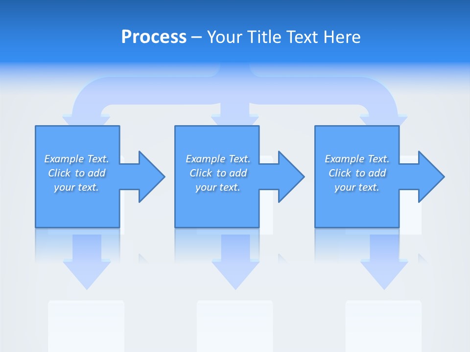 Flowchart Arrow Vector PowerPoint Template