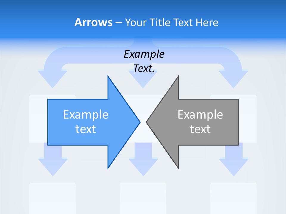 Flowchart Arrow Vector PowerPoint Template