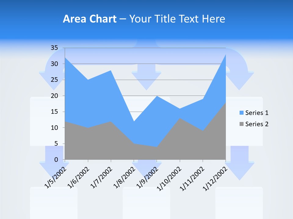 Flowchart Arrow Vector PowerPoint Template