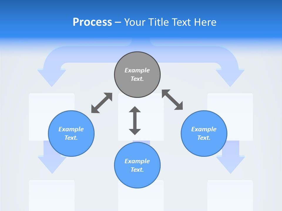 Flowchart Arrow Vector PowerPoint Template