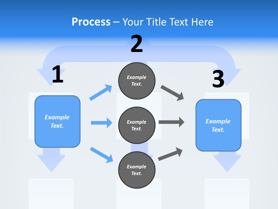 Flowchart Arrow Vector PowerPoint Template