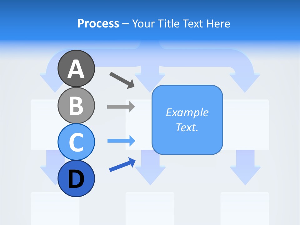 Flowchart Arrow Vector PowerPoint Template