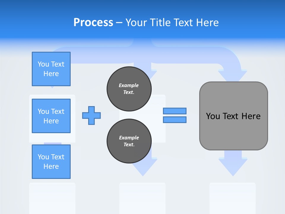 Flowchart Arrow Vector PowerPoint Template