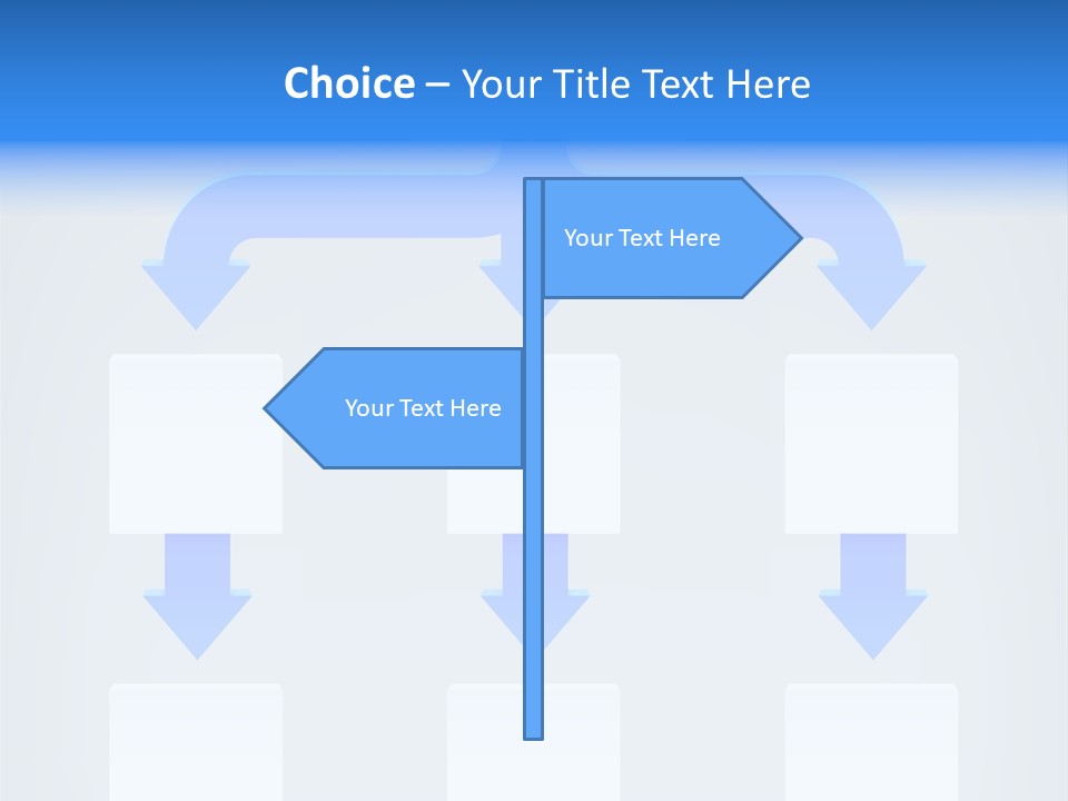 Flowchart Arrow Vector PowerPoint Template