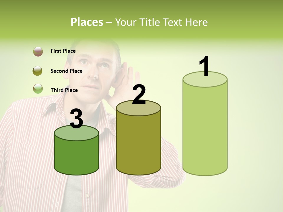 Hear Human Gesturing PowerPoint Template