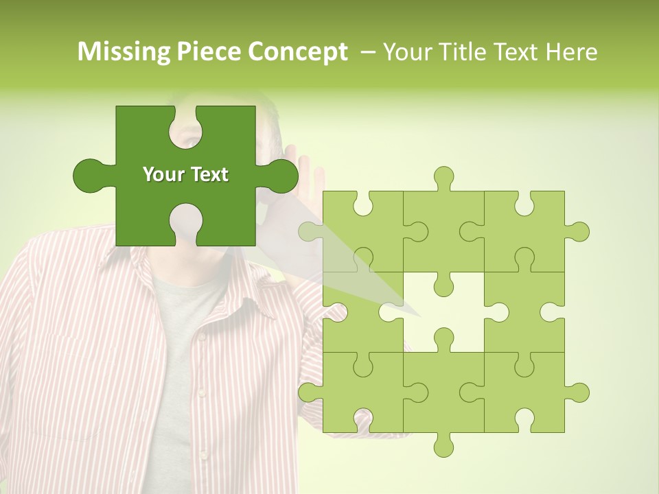 Hear Human Gesturing PowerPoint Template