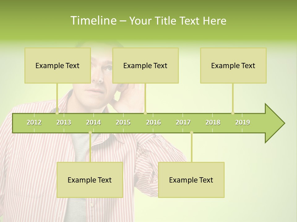 Hear Human Gesturing PowerPoint Template