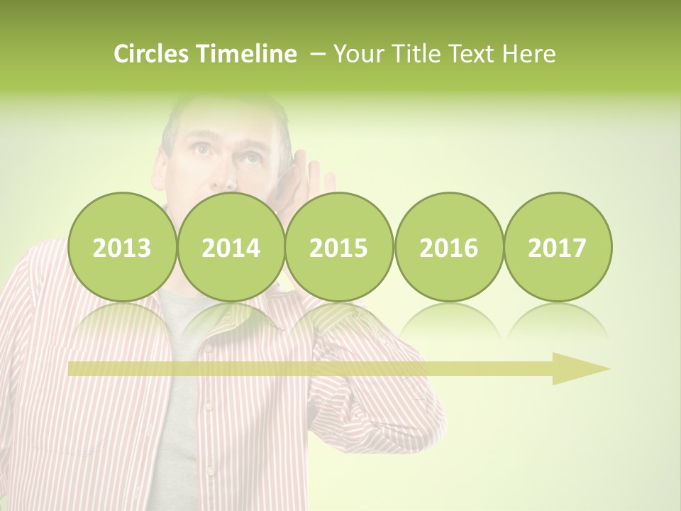 Hear Human Gesturing PowerPoint Template