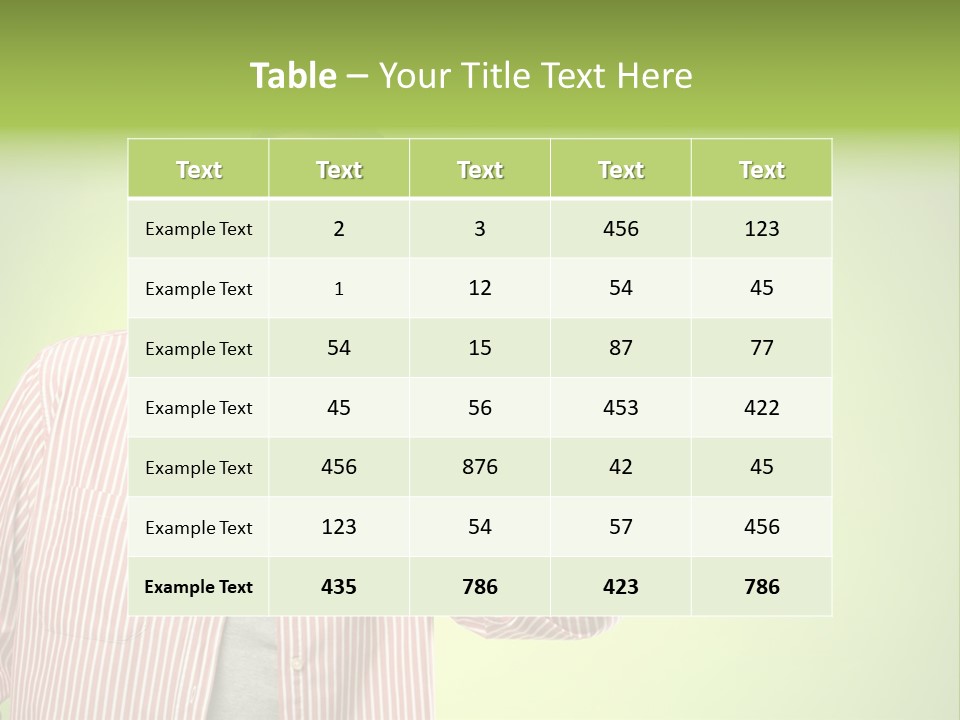 Hear Human Gesturing PowerPoint Template