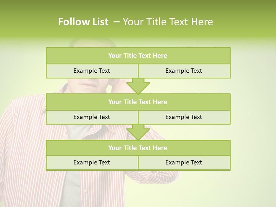 Hear Human Gesturing PowerPoint Template