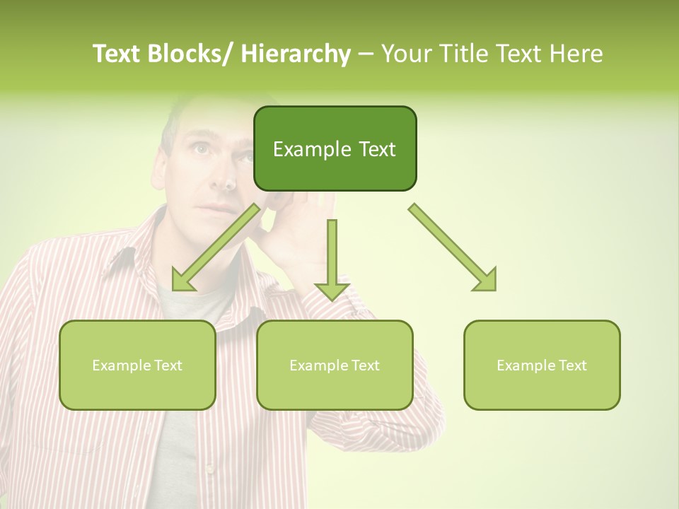 Hear Human Gesturing PowerPoint Template