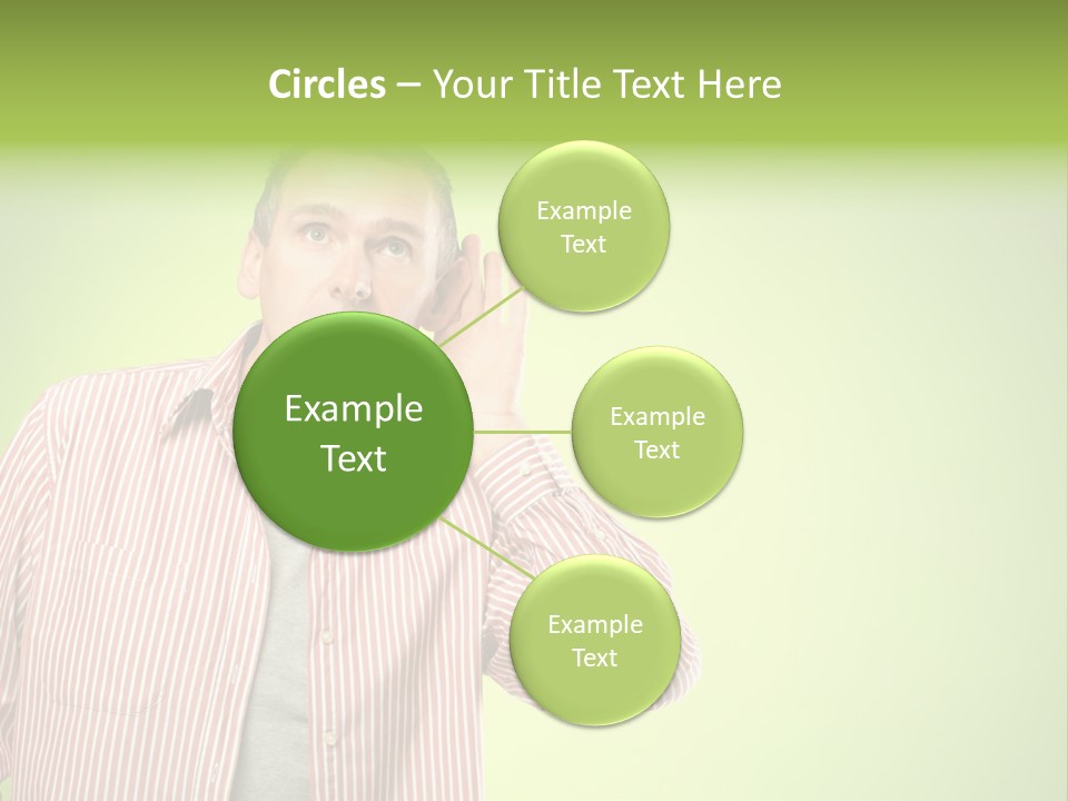 Hear Human Gesturing PowerPoint Template