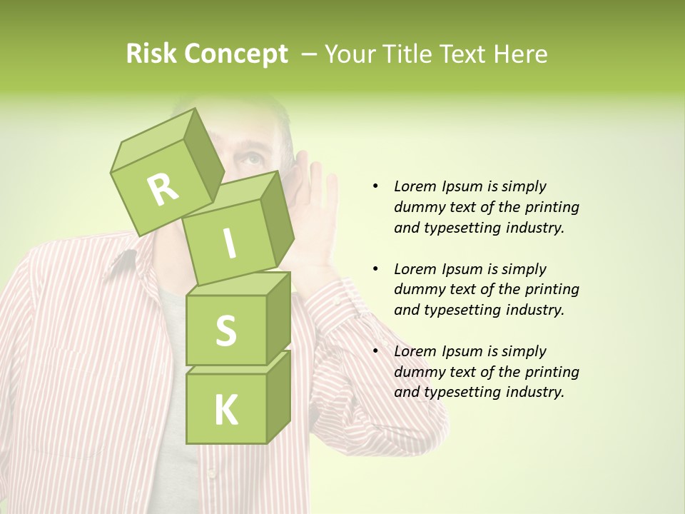 Hear Human Gesturing PowerPoint Template