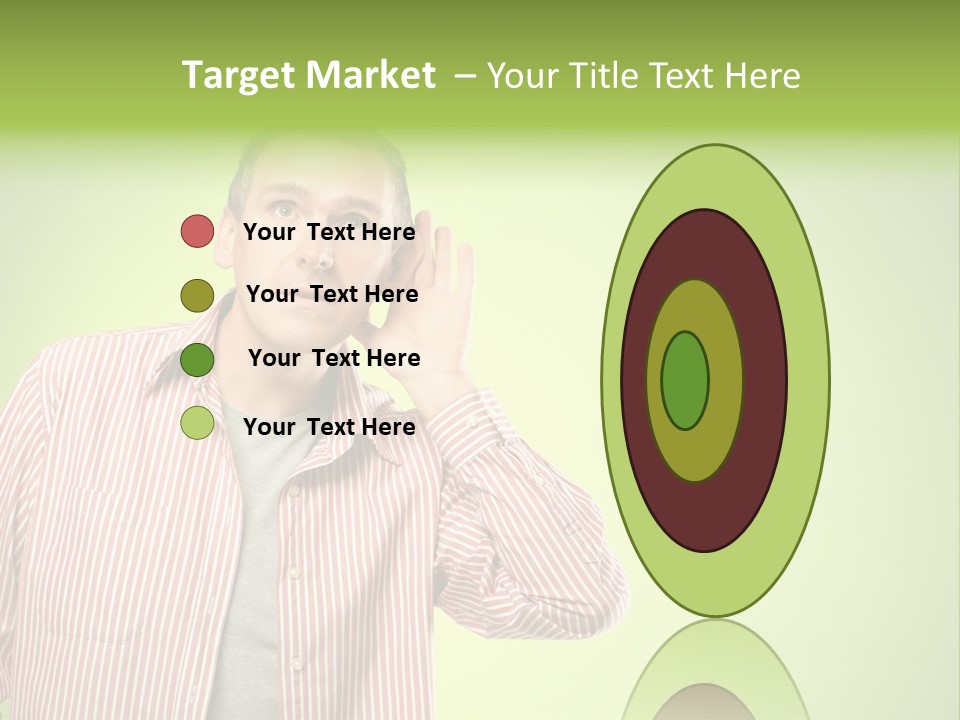 Hear Human Gesturing PowerPoint Template